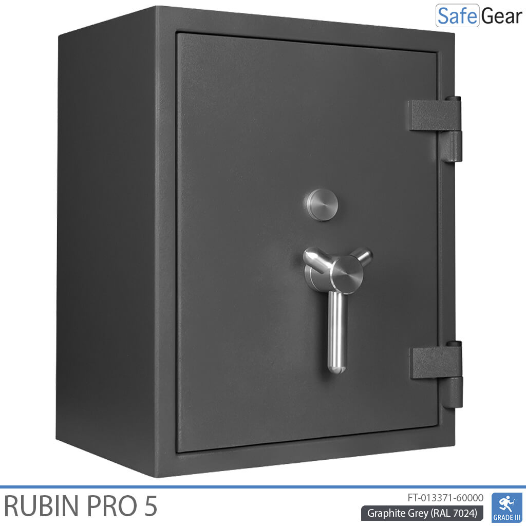 Rubin Pro 5 - Caixa forta de seguretat (57 Liters) - Prova contra el robatori Grau 3