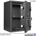 Rubin Pro 5 - Caixa forta de seguretat (57 Liters) - Prova contra el robatori Grau 3
