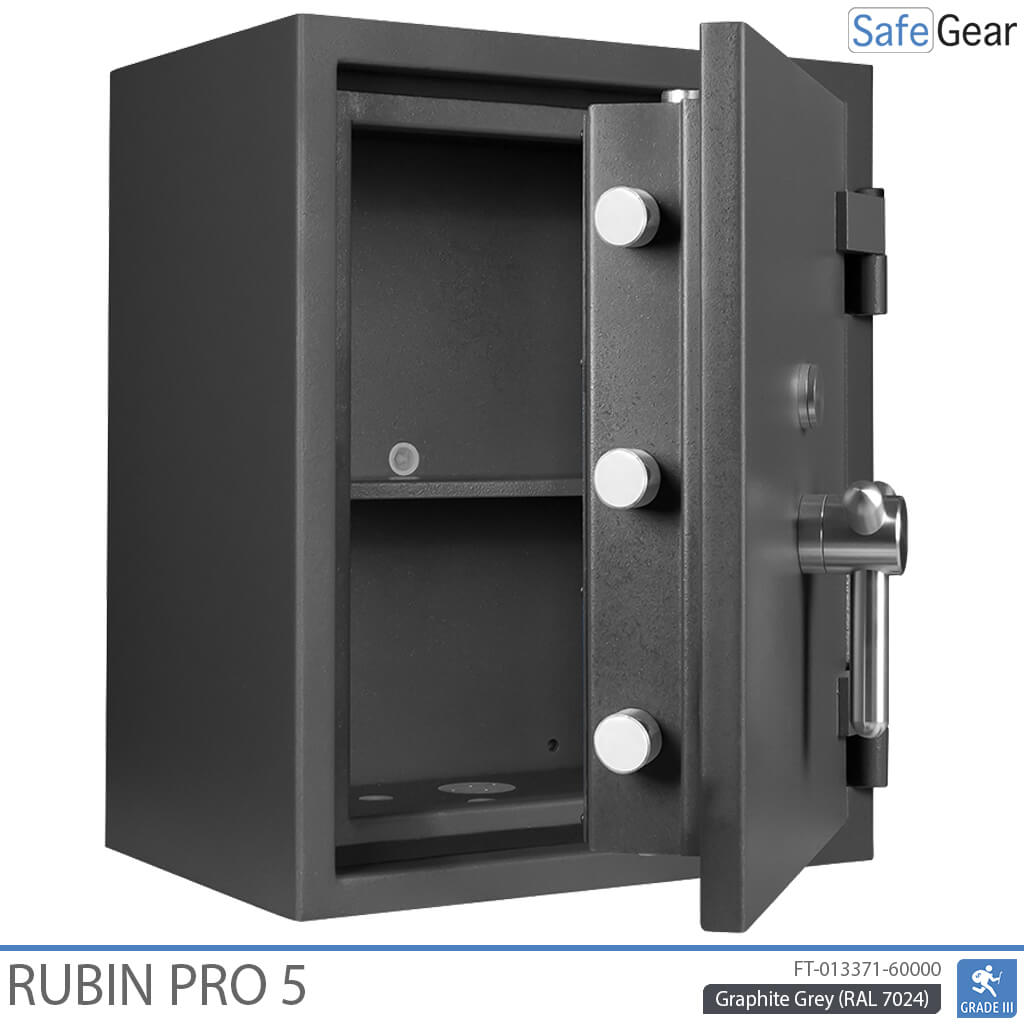 Rubin Pro 5 - Caixa forta de seguretat (57 Liters) - Prova contra el robatori Grau 3