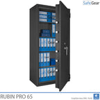Rubin Pro 65 - Caixa forta de seguretat (458 litres) - prova de robatori Grau 3