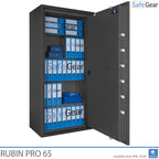 Rubin Pro 65 - Caixa forta de seguretat (458 litres) - prova de robatori Grau 3