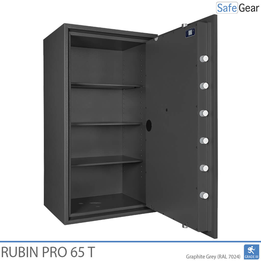 Rubin Pro 65 T - Caixa forta de seguretat (522 litres) - prova de robatori Grau 3