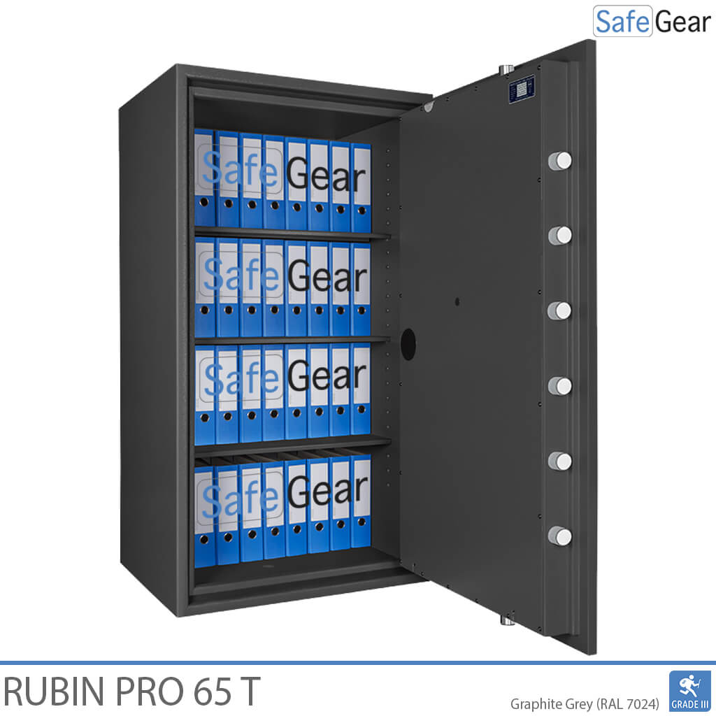 Rubin Pro 65 T - Caixa forta de seguretat (522 litres) - prova de robatori Grau 3
