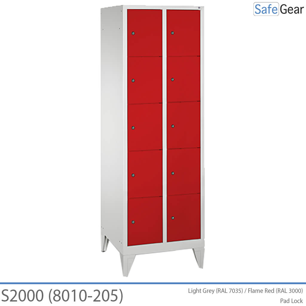 Armari d'emmagatzematge S2000 amb compartiments 2x5 (8010-205) - cadenat