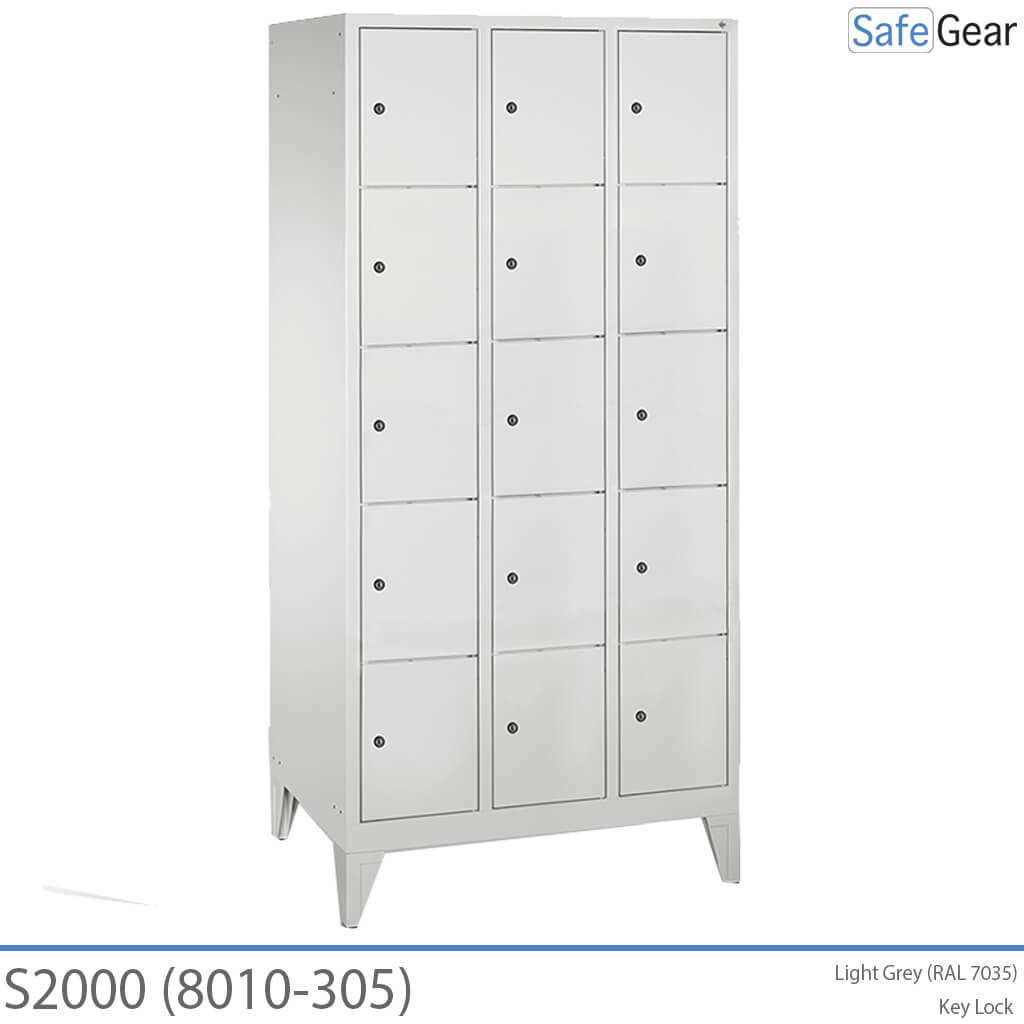 Armari d'emmagatzematge S2000 amb compartiments 3x5 (8010-305) - cadenat