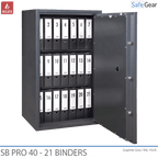 SB Pro 40 Fireproof Safe (21 Binders)
