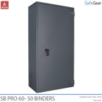 SB Pro 60 Fireproof Safe (50 Binders) - Key Lock