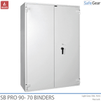 SB Pro 90 Fireproof Safe (70 Binders) - Key Lock