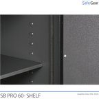 SB Pro 60 Fireproof Safe (50 Binders) - Code Lock