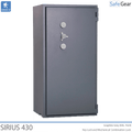 Sirius valuable safe - Key lock and mechanical combination lock