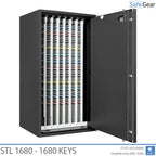 STL 980 - 980 claus (159 L) - Grau de resistència al robatori I - Pany Electrònic