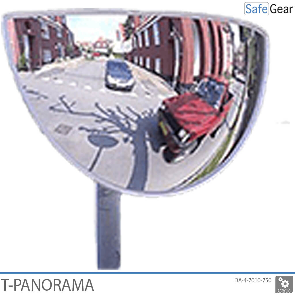 Verkehrsspiegel – T Panorama 78-x-40-x-16 cm