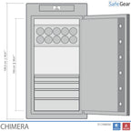 Luxury Safe - CHIMERA - Electronic Lock