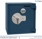 Thor IV Safe (125L) - Burglary Test Grade IV - Electronic Lock