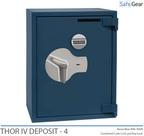 Thor IV Safe (125L) - Burglary Test Grade IV - Electronic Lock