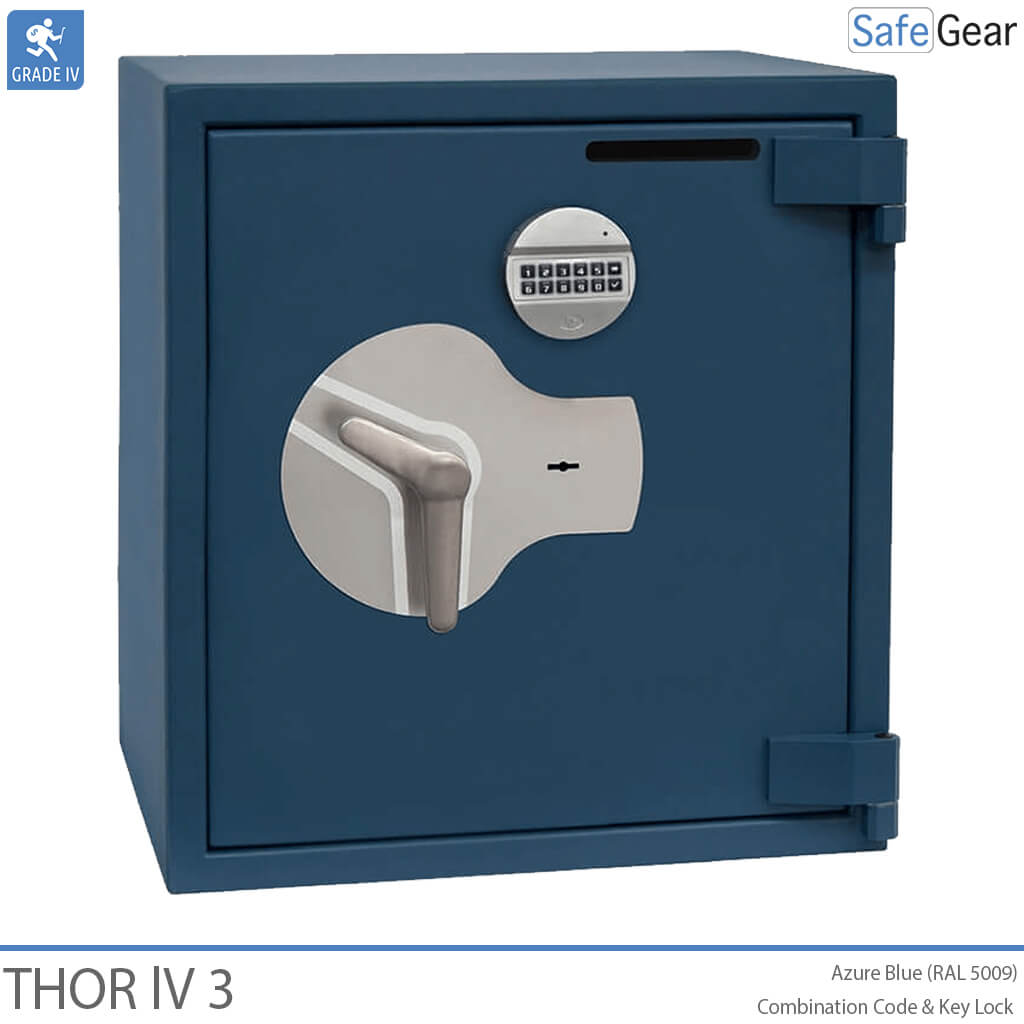 Emmagatzematge Thor IV (100L) - Prova d’Intrusió Grau 4 - Pany Electrònic i Pany amb Clau