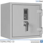 Topas Pro 10 Caixa forta (90 L) - Prova de robatori Grau II