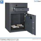 Topas Pro D-II 120 Caixa Forta De Depòsit (119 L) - Prova contra robatoris D-II - Pany amb clau