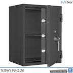 Topas Pro 20 Caixa forta (125 L) - Prova de robatori Grau II