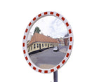 Rundt trafikspejl / sikkerhedsspejl 60 cm - Akrylglas