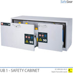 UB 1 - Safety Cabinet (482 L) - Fire test 90 min - Key Lock