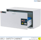 UB 2 - Safety Cabinet (222 L) - Fire test 90 min - Key Lock