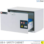 UB 4 - Safety Cabinet (174 L) - Fire test 90 min - Key Lock
