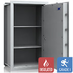 Caixa forta de paret VCO 10 (139 L) - Prova de robatori Grau 1 - Gris clar - Pany Electrònic