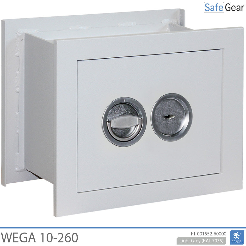 Wega 10-260 Caixa forta de paret (12L) - prova de robatori Grau I