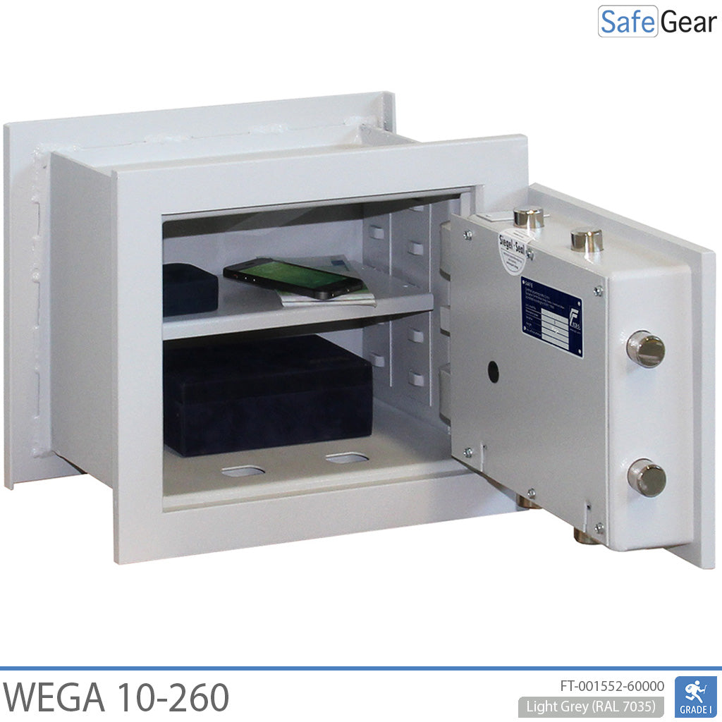 Wega 10-260 Caixa forta de paret (12L) - prova de robatori Grau I