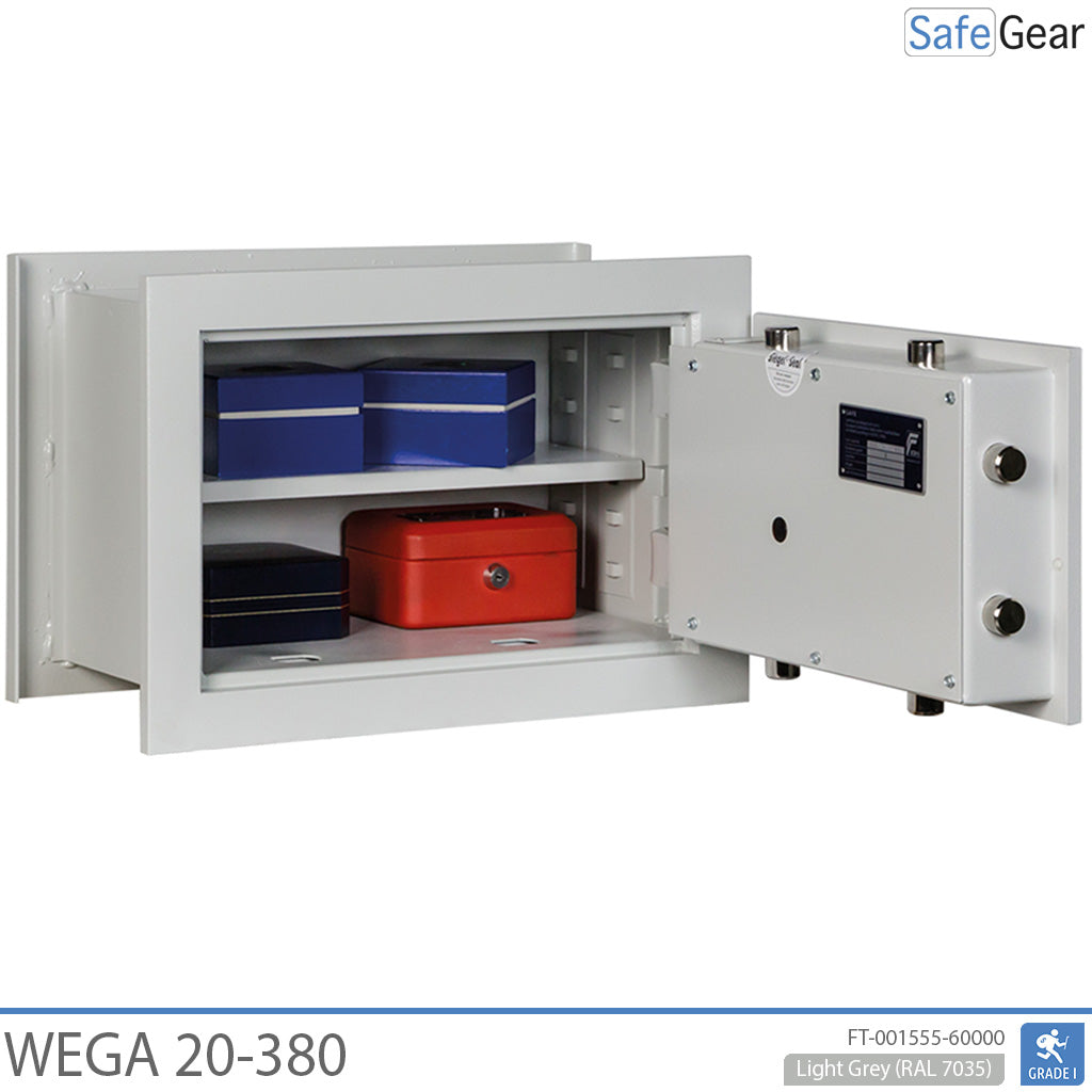 Wega 20-380 Caixa forta de paret (27L) - prova de robatori Grau I