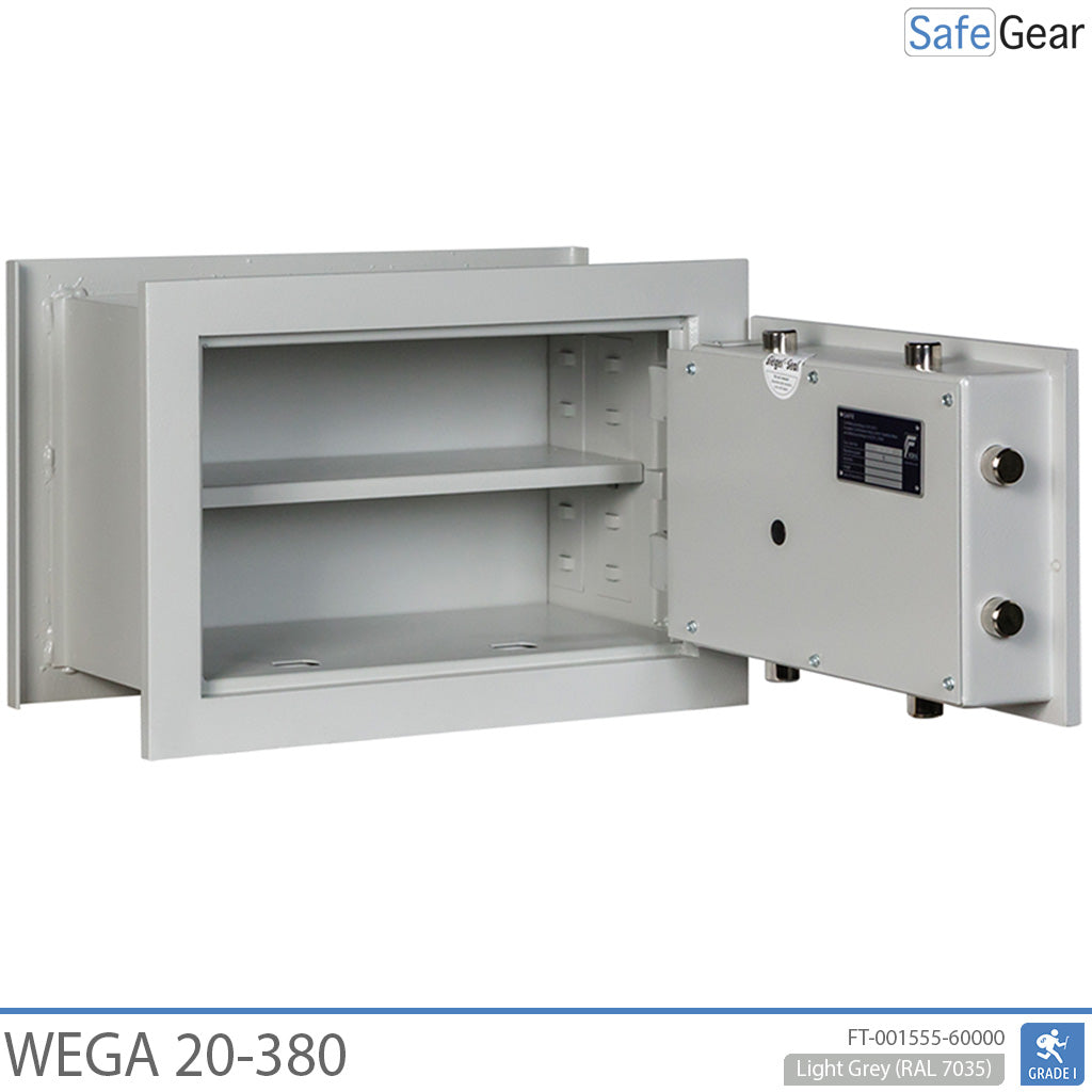 Wega 20-380 Caixa forta de paret (27L) - prova de robatori Grau I