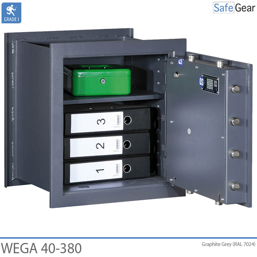 Wega 40-380 Caixa forta de paret (50L) - prova de robatori Grau I