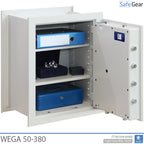 Wega 50-380 Caixa forta de paret (62L) - prova de robatori Grau I