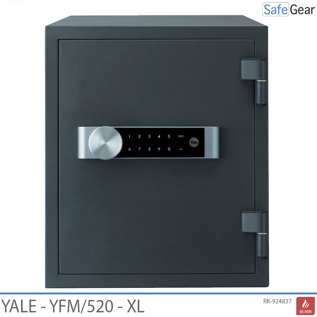 Yale YFM520 Ignífuga (37L) XL - Caixes fortes - Protecció contra incendis 60 min